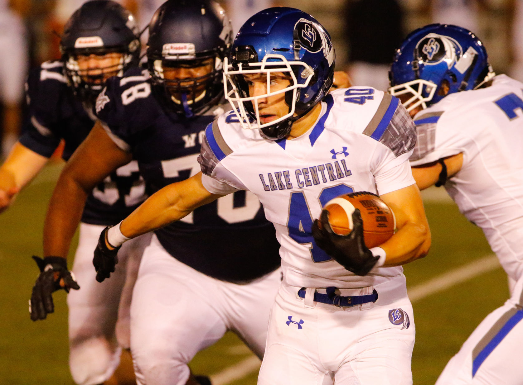 Lake Central at Michigan City football